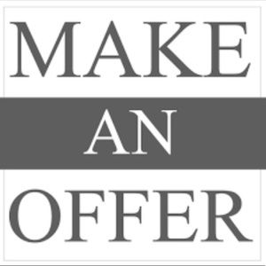 Reasonable offers accepted